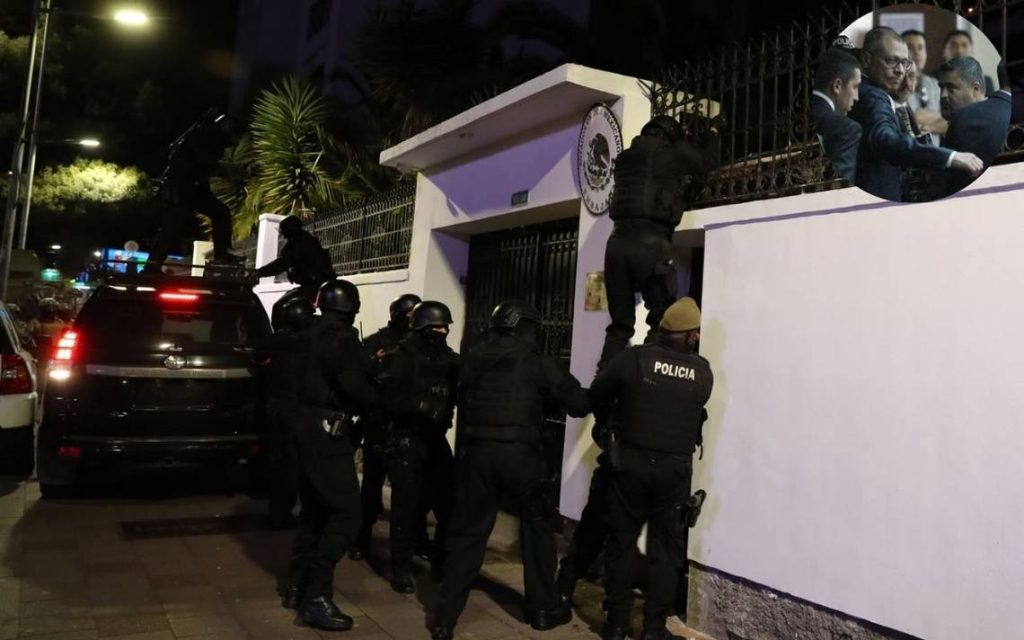 Ecuador violó la Convención de Viena en asalto a embajada de México: OEA - El Heraldo de Chiapas