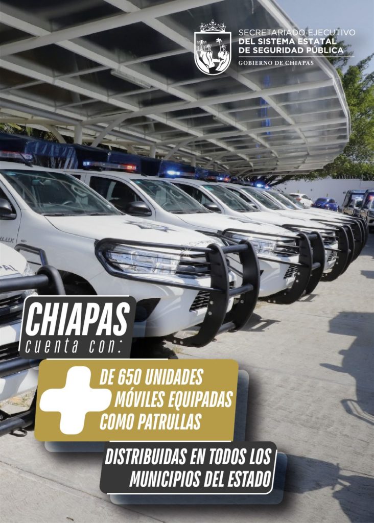 Chiapas fortalece capacidad operativa de los policías