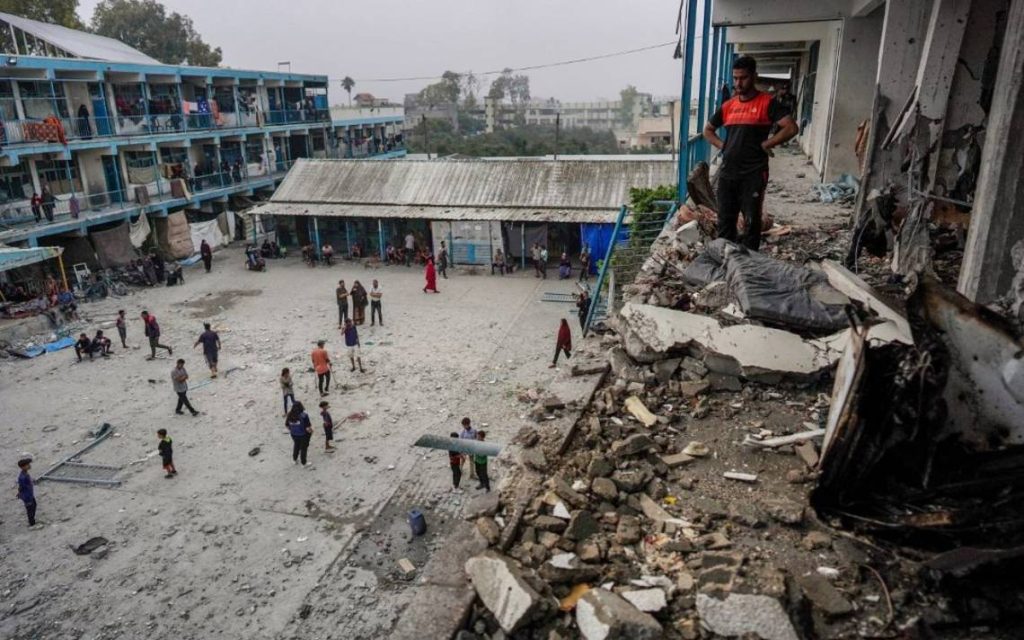Israel bombardeó una escuela en Gaza, según jefe de la UNRWA - El Heraldo de Chiapas
