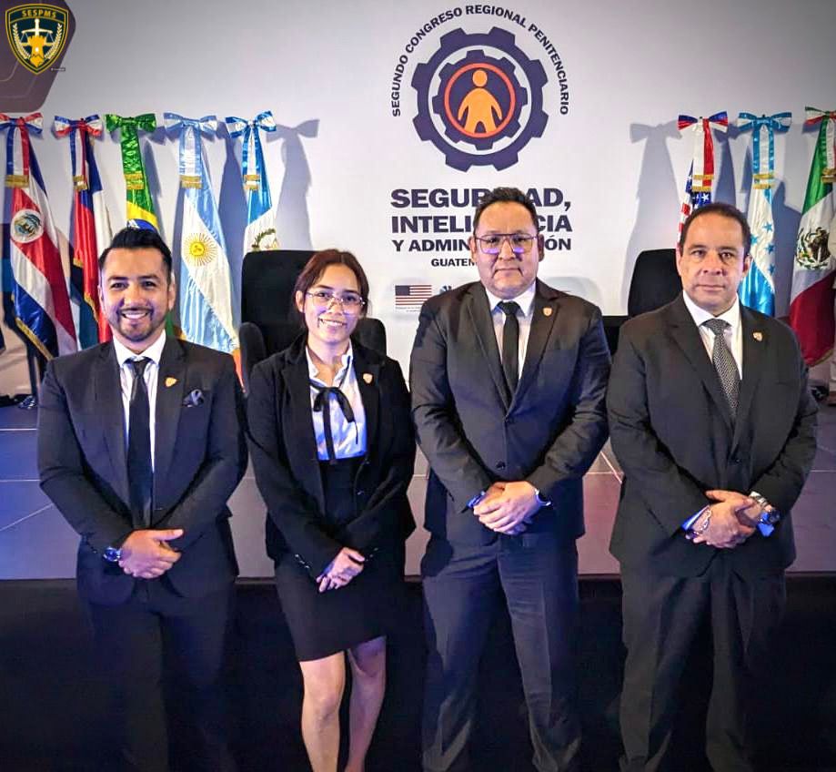 Participa SSyPC en Congreso Regional Penitenciario en Guatemala