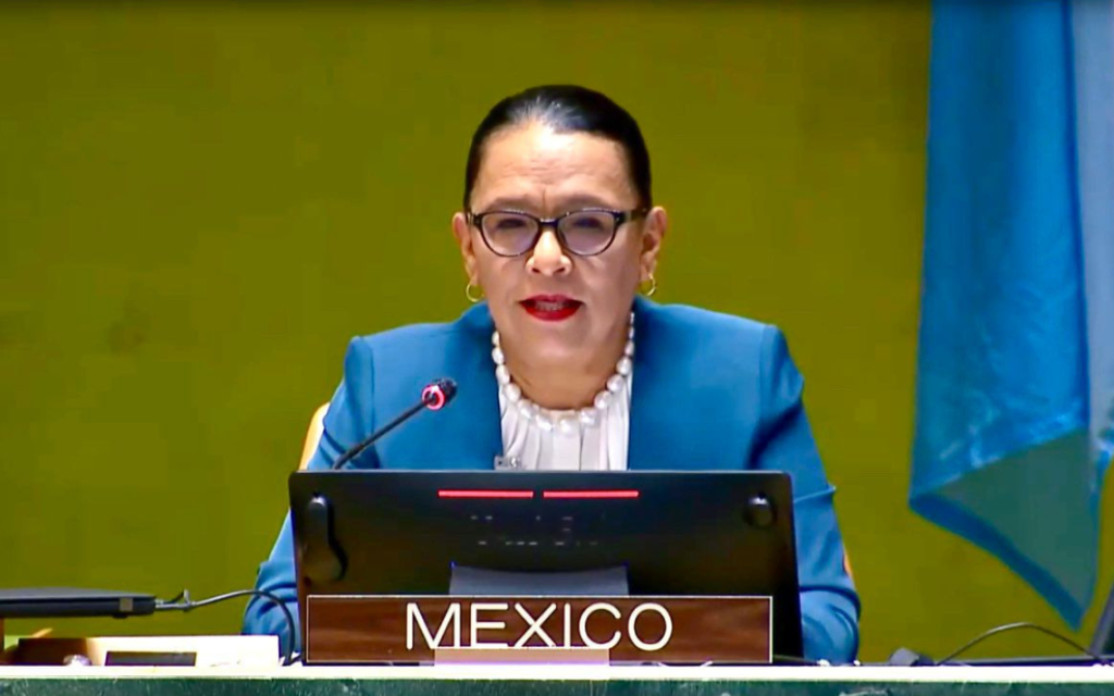 Rosa Icela Rodríguez pide a la ONU atender tráfico internacional de armas - El Heraldo de Chiapas