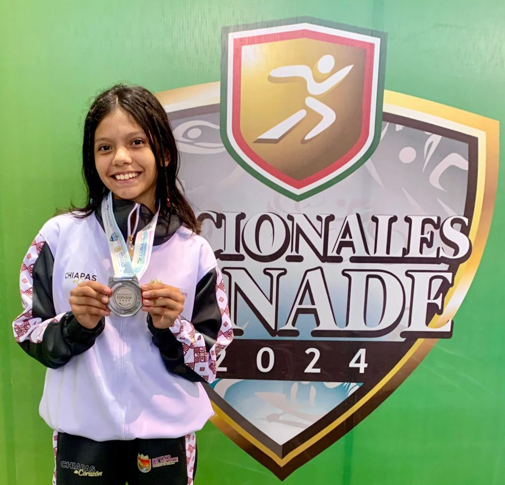 Selección Chiapas de Taekwondo abre con ocho medallas en Nacionales Conade 2024