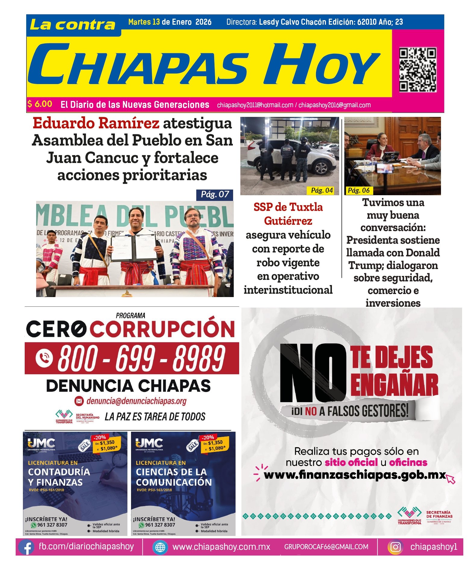 DIARIO CHIAPAS 13 ENERO 2026_page-0008