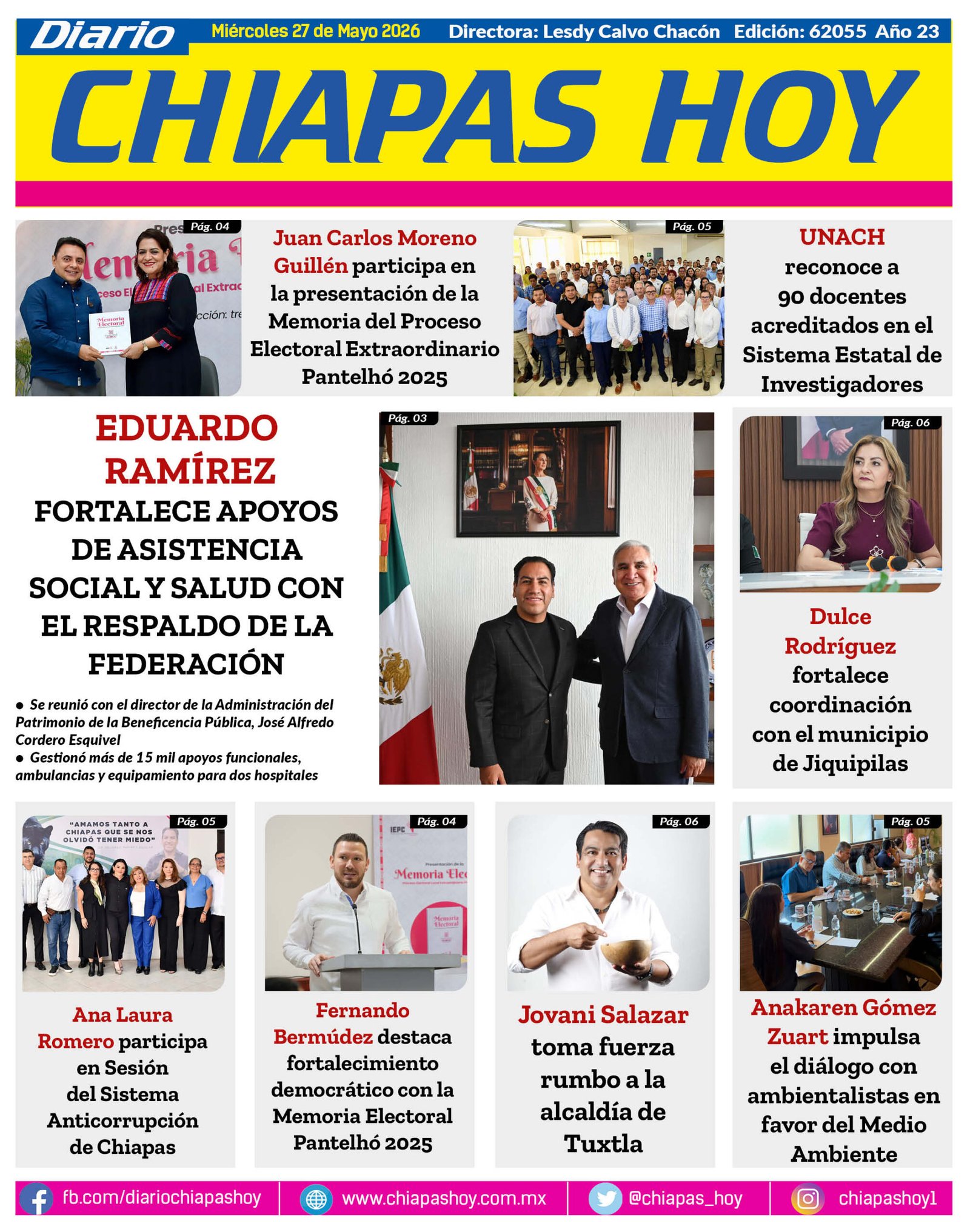 CHIAPAS HOY 27 DE MAYO 2026