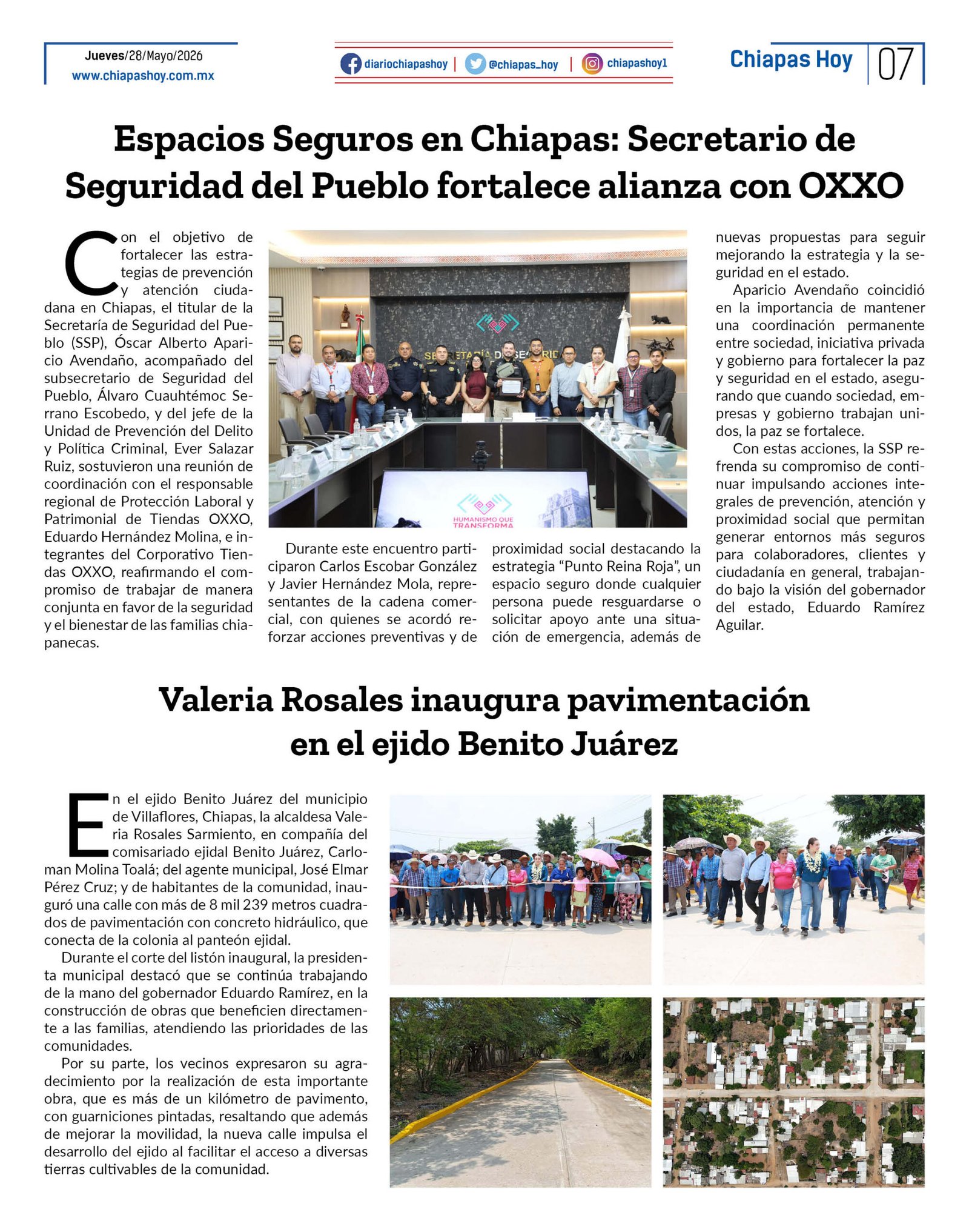 CHIAPAS HOY 28 DE MAYO 20267