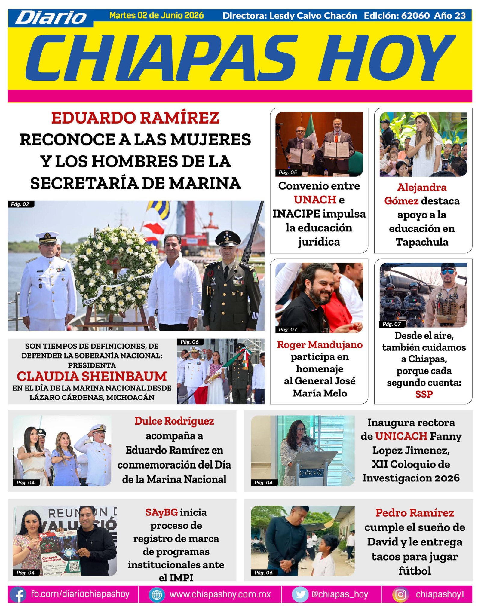CHIAPAS HOY 02 DE JUNIO 2026
