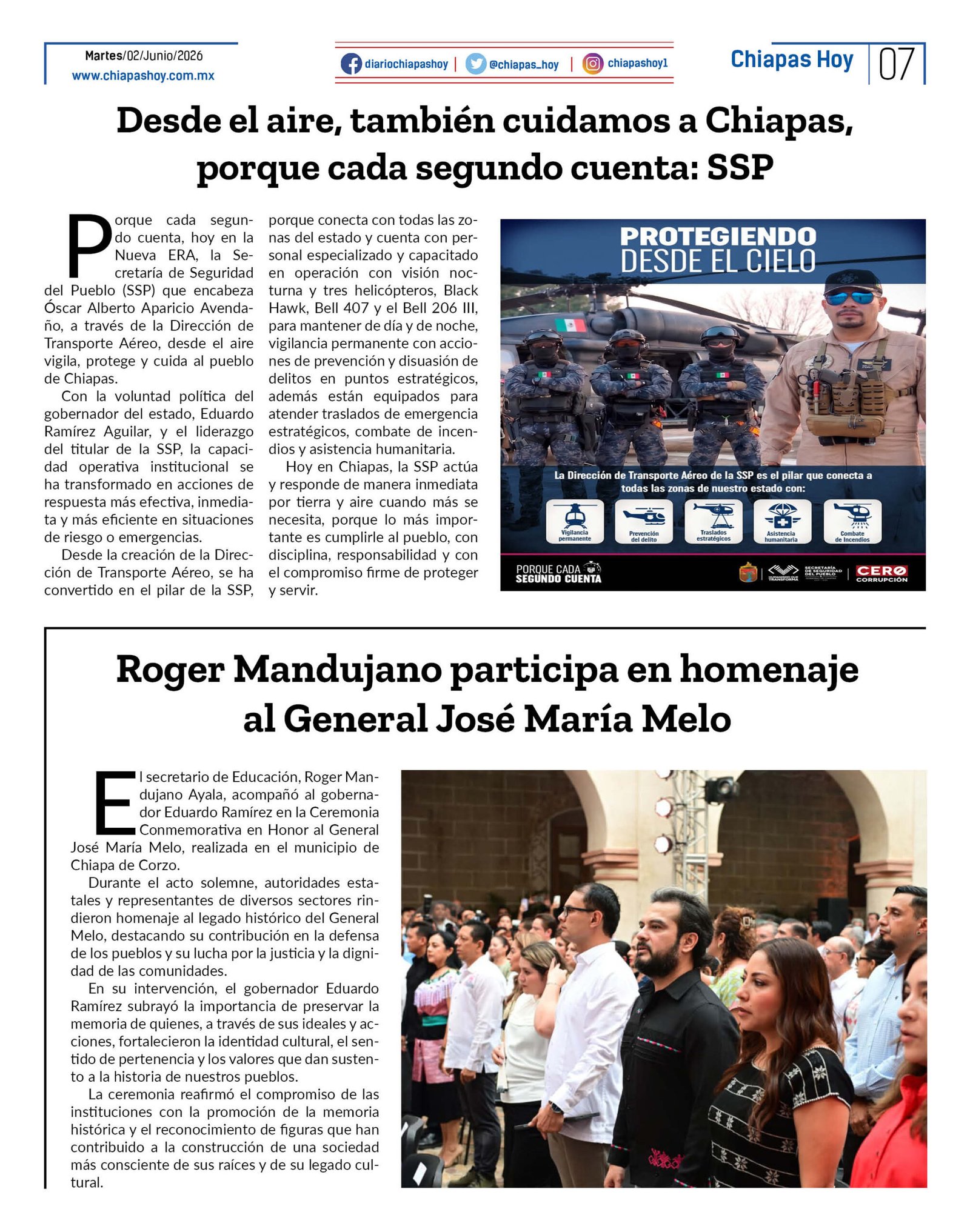 CHIAPAS HOY 02 DE JUNIO 20267