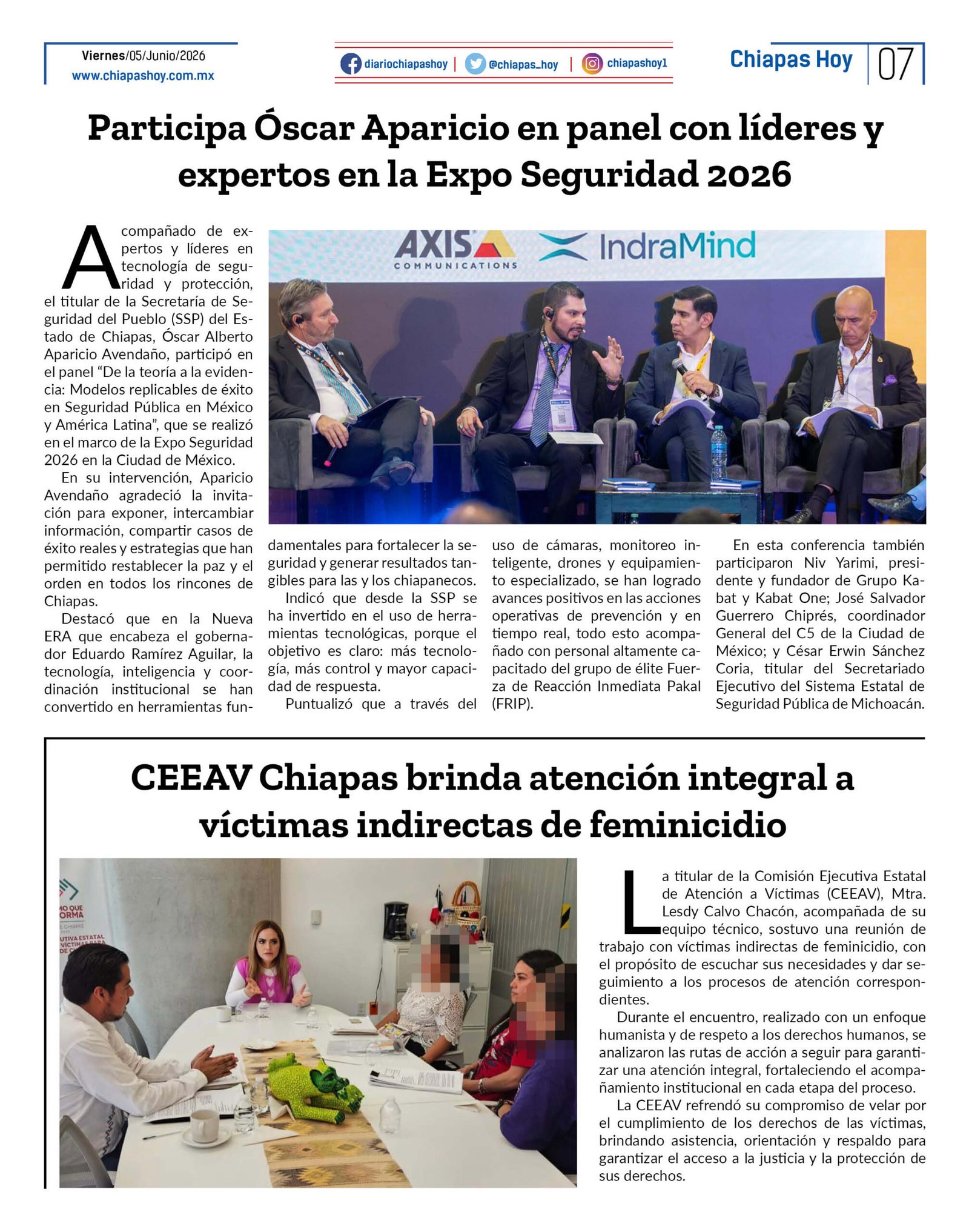 CHIAPAS HOY 05 DE JUNIO 20267