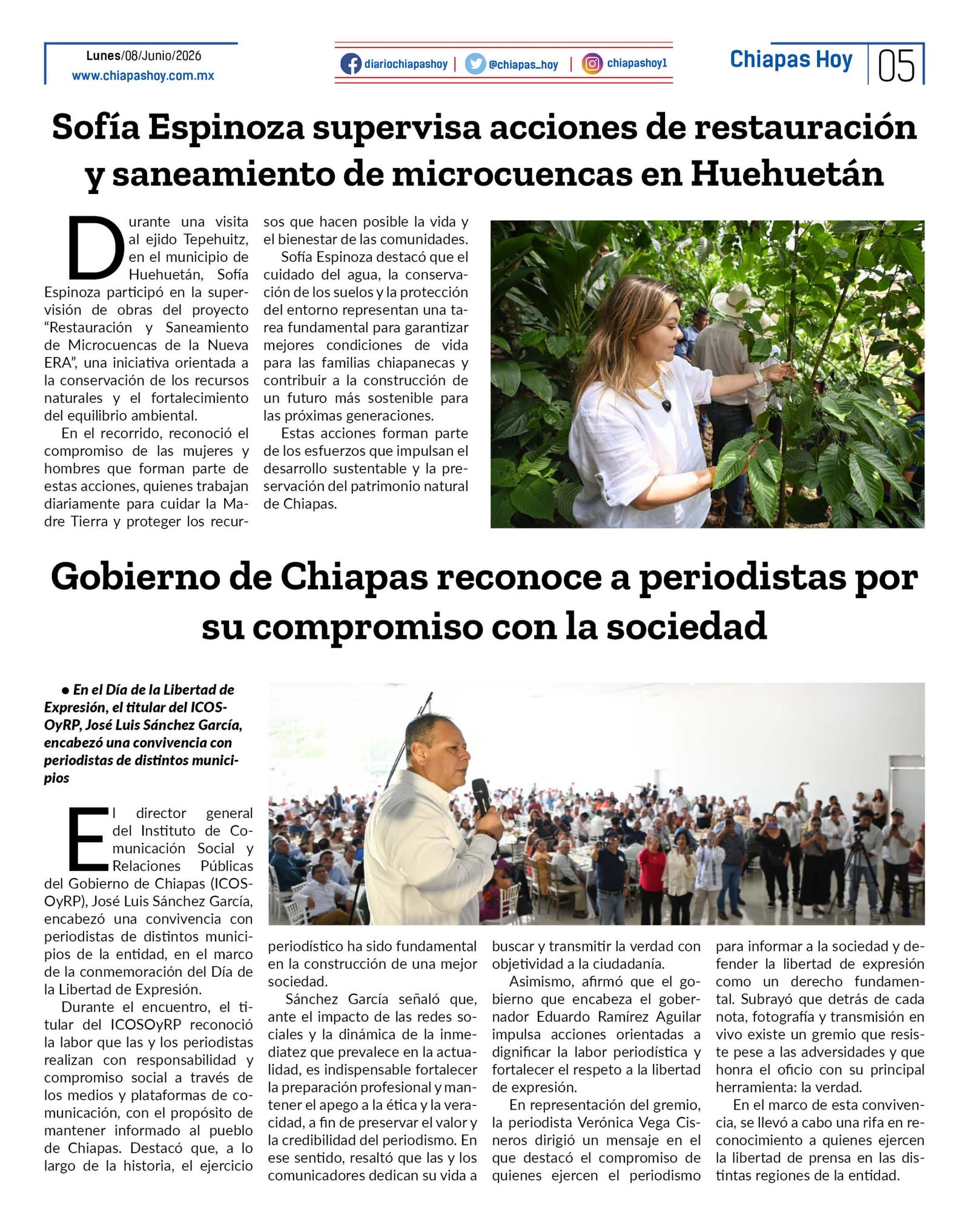 CHIAPAS HOY 08 DE JUNIO 20265