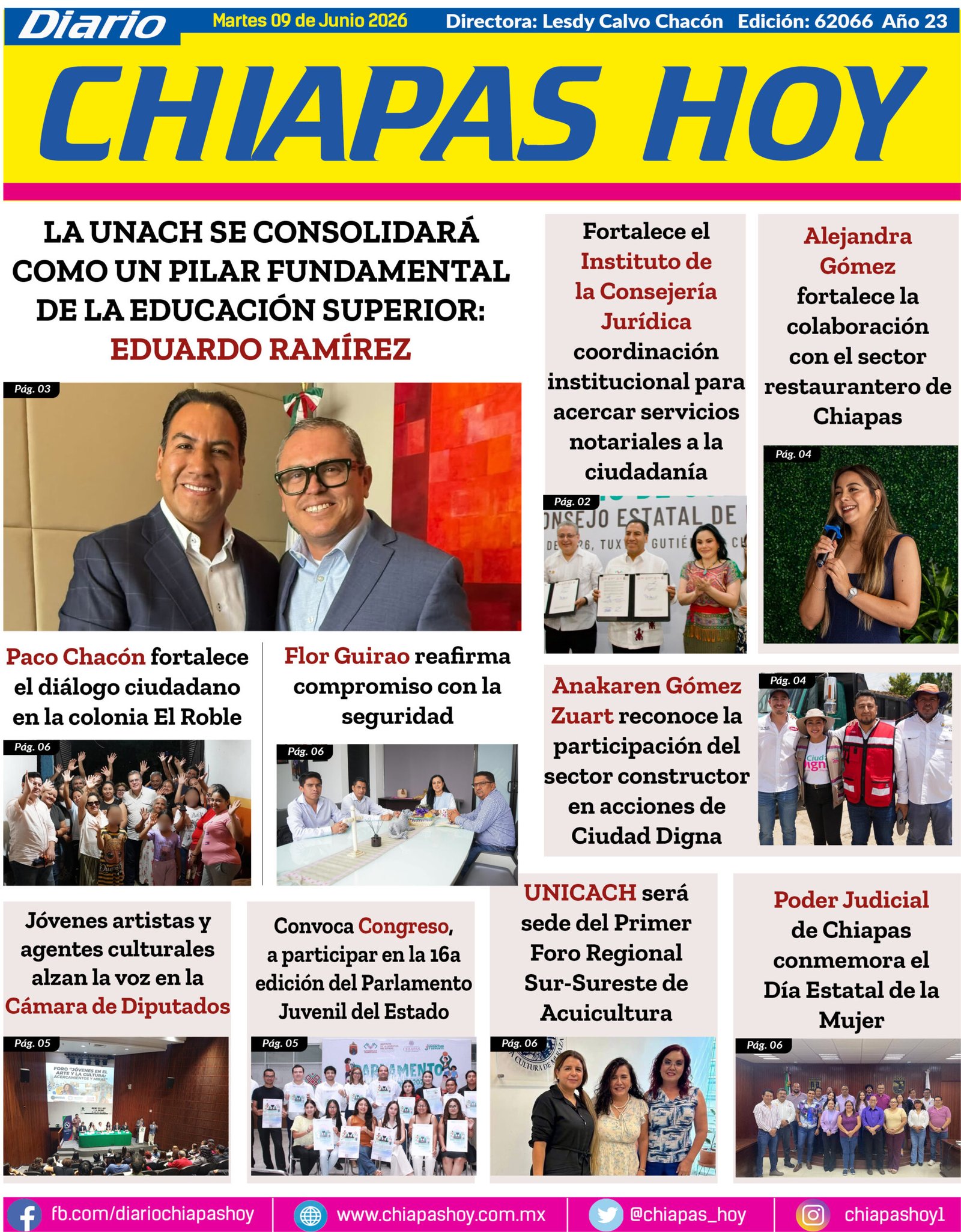 PORTADA CHIAPAS HOY